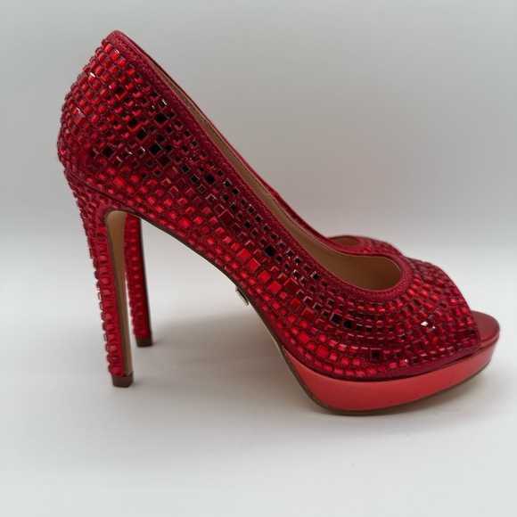 Lauren Lorraine Special Occasion Pumps Lauren Lorraine Red